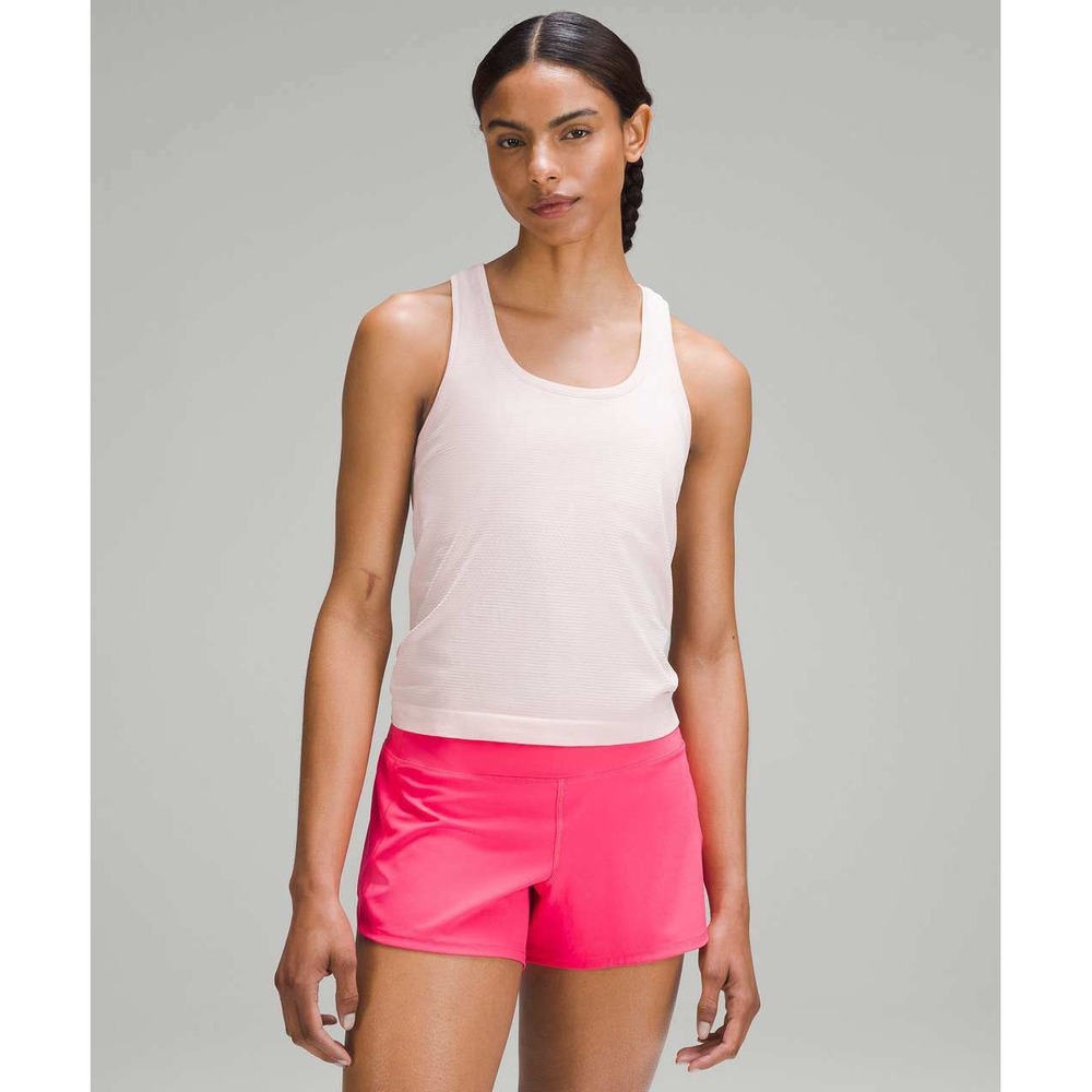 Lululemon Swiftly Tech Racerback Tank Top 2.0 Race Length Flush Pink Size 8 NEW